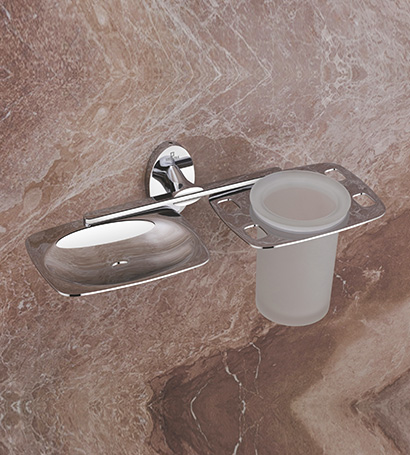 Soap Dish With Tumbler Holder