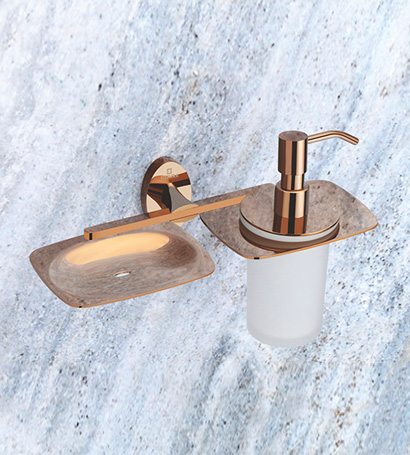 Soap Dish With Liquid Soap Dispenser