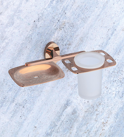 Soap Dish With Tumbler Holder