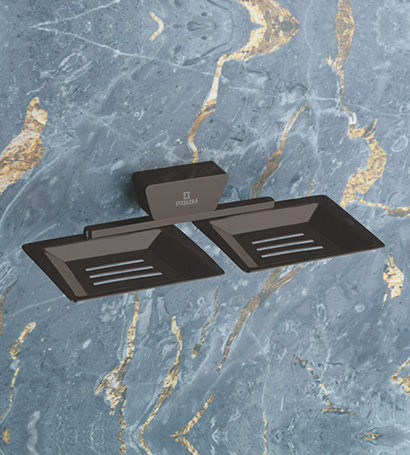 Brass Double Soap Dish