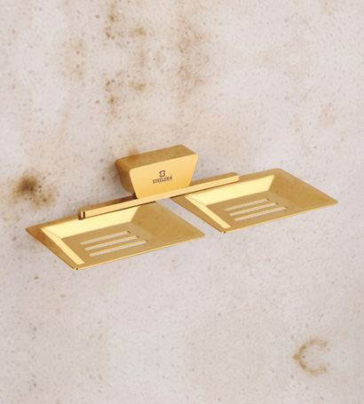 Brass Double Soap Dish