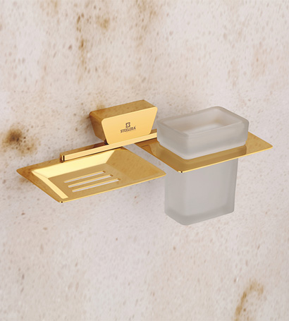 Soap Dish With Tumbler Holder