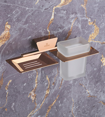 Soap Dish With Tumbler Holder