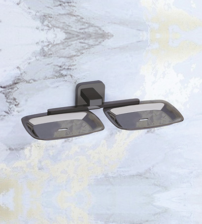 Brass Double Soap Dish