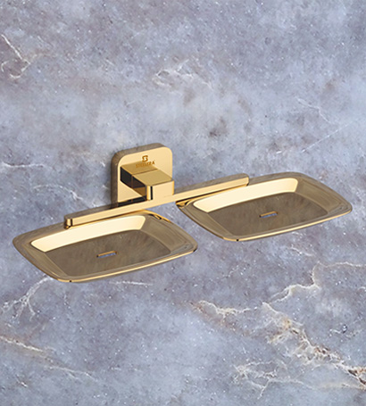 Brass Double Soap Dish
