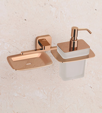 Soap Dish With Liquid Soap Dispenser