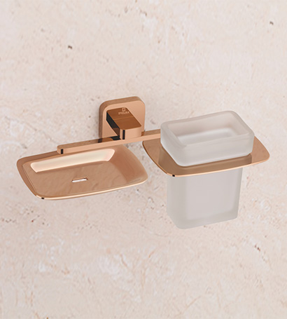 Soap Dish With Tumbler Holder