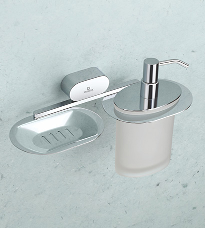 Soap Dish With Liquid Soap Dispenser