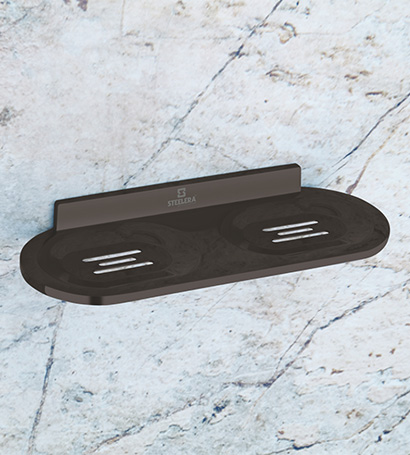 Brass Double Soap Dish