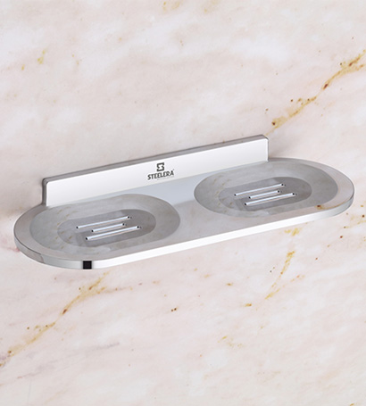 Brass Double Soap Dish