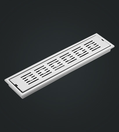 Shower Long Drain Chrome Plated