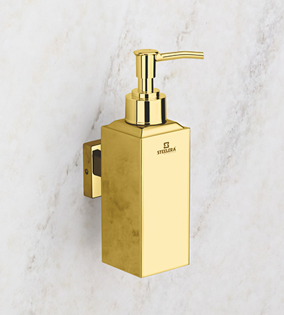Liquid Soap Dispenser Gold
