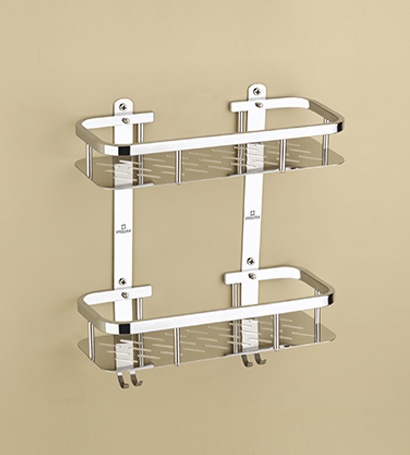 SS 304 Double Shelf