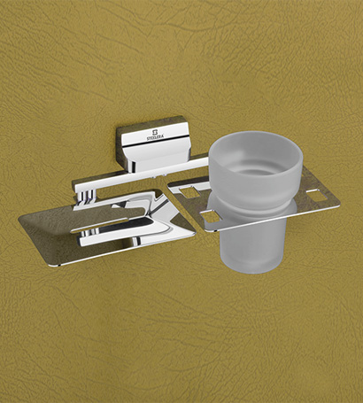 Soap Dish With Tumbler Holder