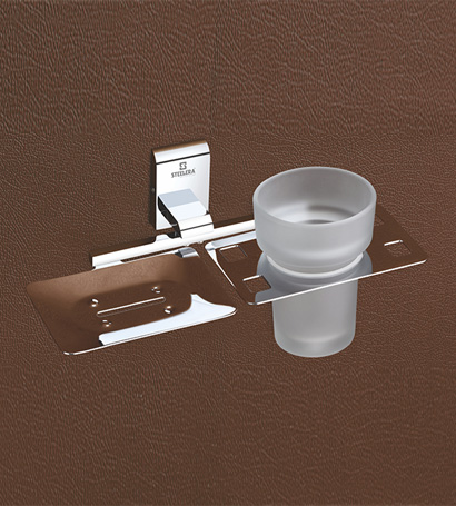 Soap Dish With Tumbler Holder