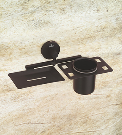 Soap Dish With Tumbler Holder