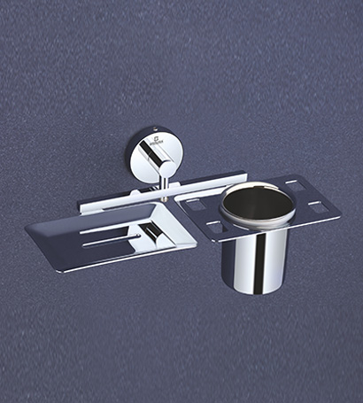 Soap Dish With Tumbler Holder