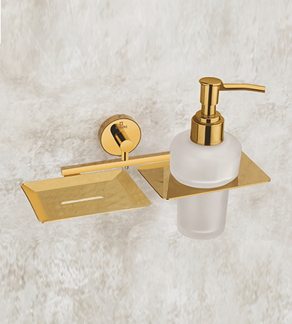 Soap Dish With Liquid Soap Dispenser