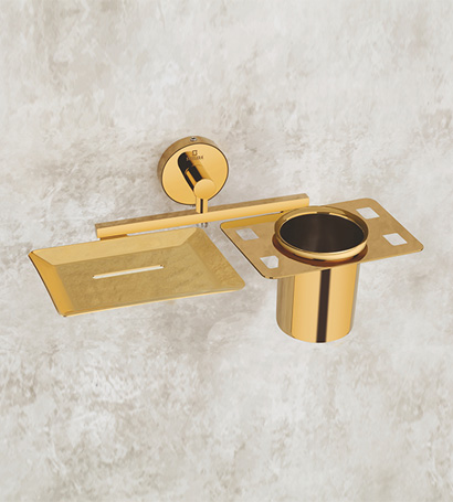 Soap Dish With Tumbler Holder