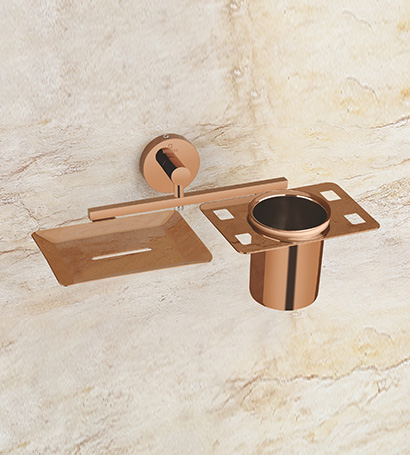 Soap Dish With Tumbler Holder