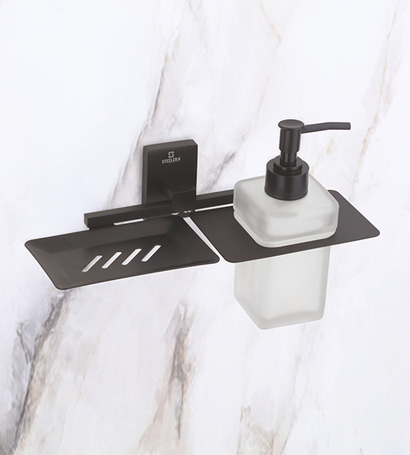 Soap Dish With Liquid Soap Dispenser