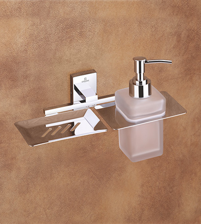 Soap Dish With Liquid Soap Dispenser