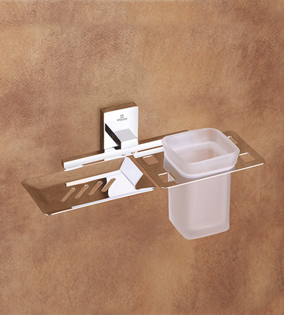 Soap Dish With Tumbler Holder