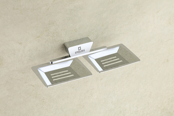 Brass Double Soap Dish