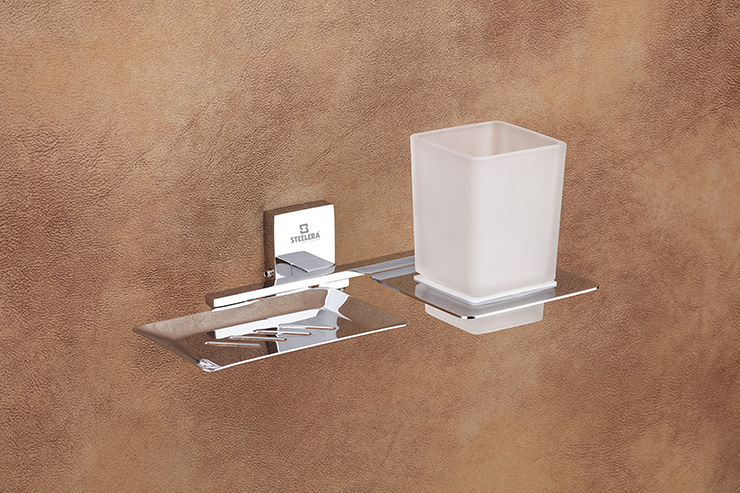 Soap Dish With Tumbler Holder